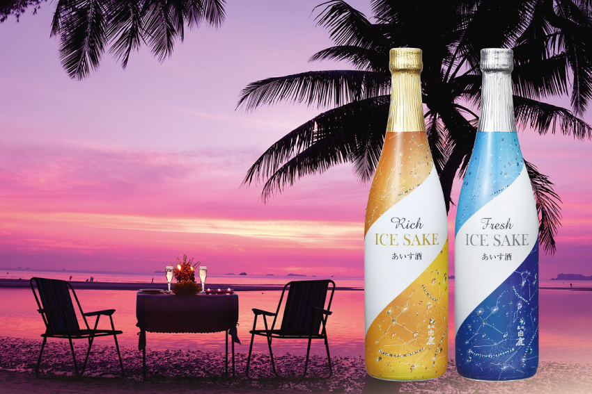 氷と楽しむソトノミ 『黒松白鹿 ICE SAKE あいす酒 Rich』『黒松白鹿