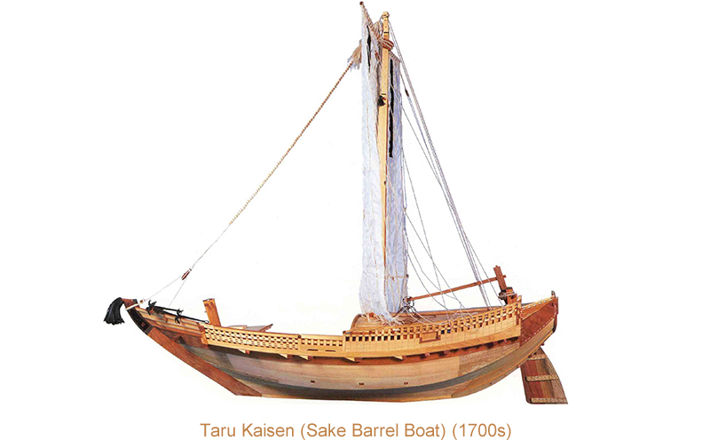 Taru Kaisen (Sake Barrel Boat) (1700s)