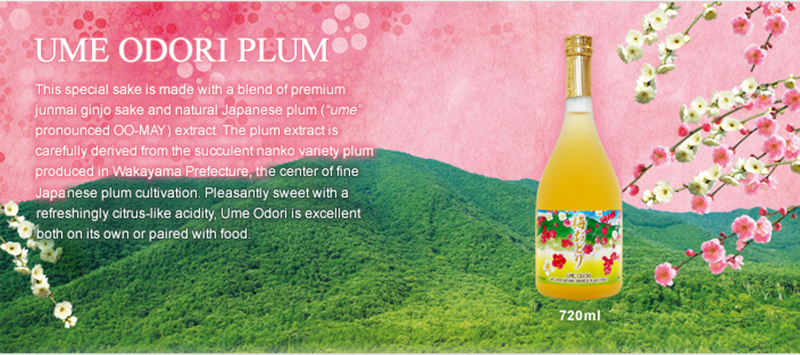 JUNMAI TARU SAKE UME ODORI PLUM