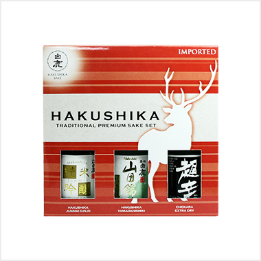 HAKUSHIKA TRADITIONAL PREMIUM SAKE SET