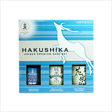 HAKUSHIKA UNIQUE PREMIUM SAKE SET