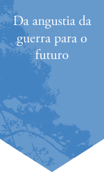 Da angustia da guerra para o futuro