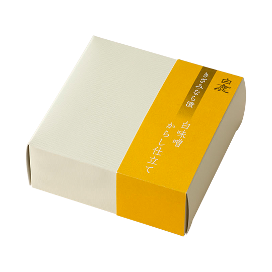 白鹿 きざみなら漬 白味噌からし