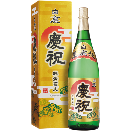 白鹿 慶祝（純金箔入）